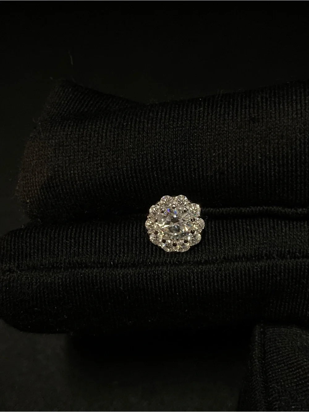 ✨ BRAND NEW 925 STERLING SILVER MOISSANITE EARRINGS ✨